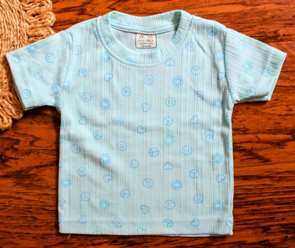 Sunny Vibes Blue Co-ord Set - 12 Month