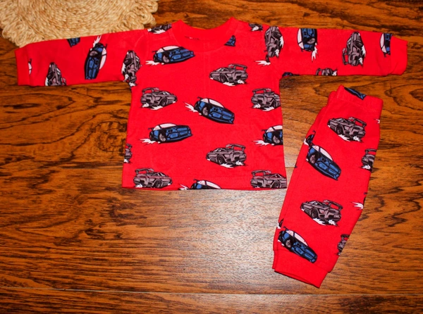 Speedster Car Print Set - 9-12 Month