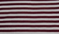 Maroon Breeze Striped Set - 6-9 Month