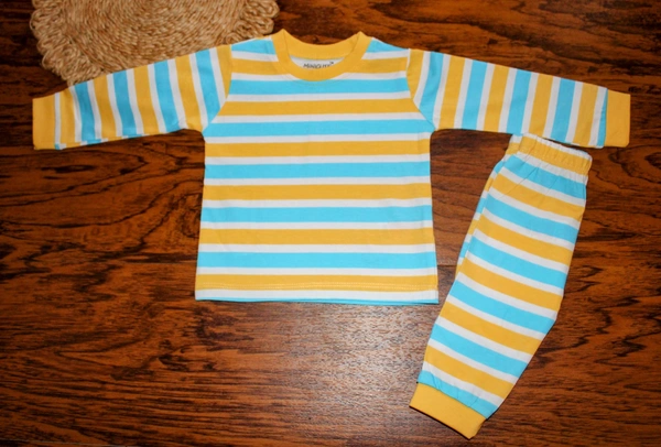 Rainbow Breeze Striped Set - 12-18 Month