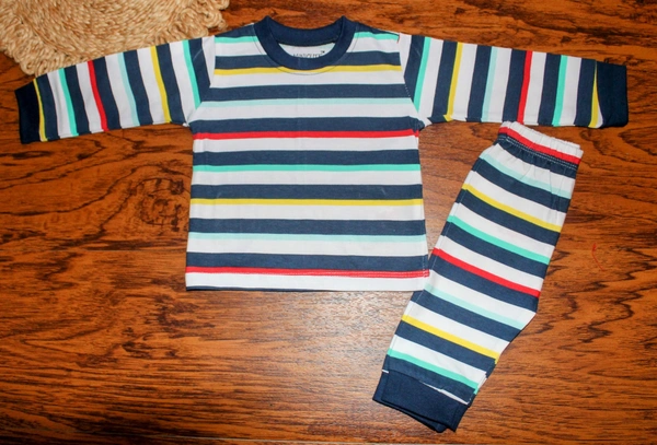 Rainbow Stripes Co-ord Set - 3-6 Month