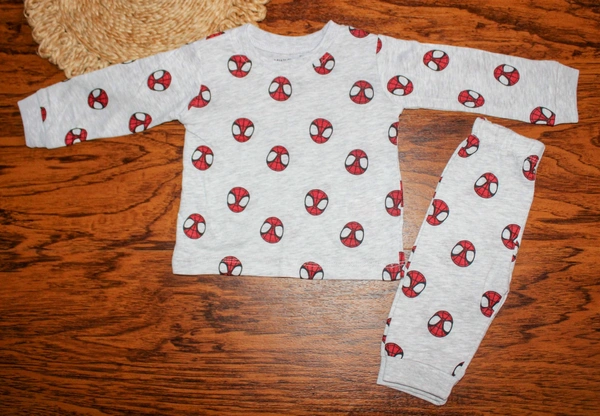 Spidey Face Co-ord Set - 3-6 Month