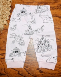 Enchanted Castle Co-Ord Pajama Set - 3-6 Month