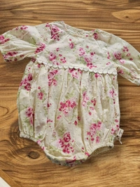 Floral Romper - Portafino, 6-9 Month