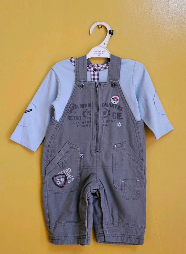 Retro Overall Set - 3-6 Month, Melrose