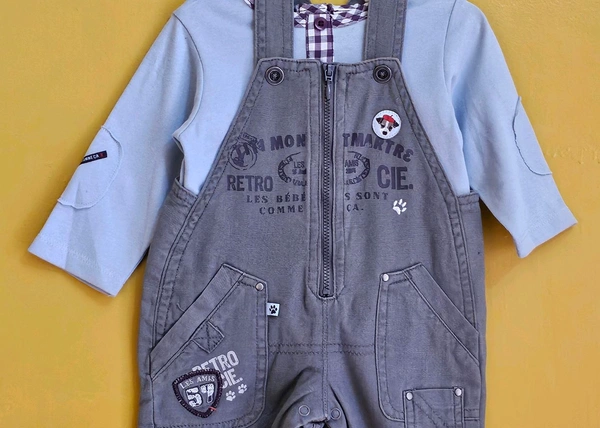 Retro Overall Set - 3-6 Month, Melrose