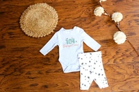101 Dalmatians Baby Romper Set – 3-Piece Outfit - 3-6 Month