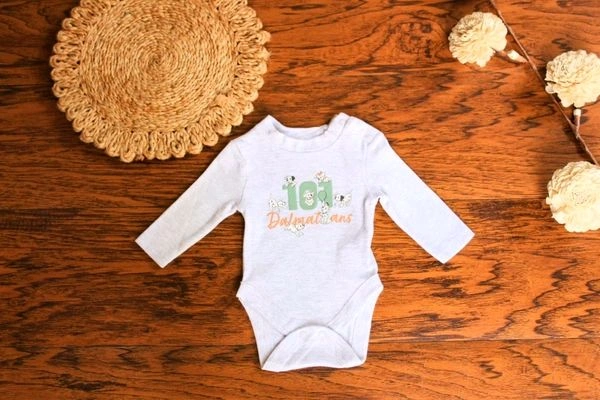 101 Dalmatians Baby Romper Set – 3-Piece Outfit - 9-12 Month