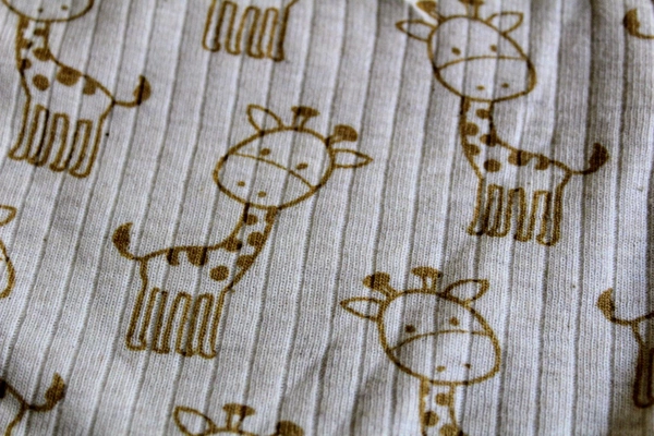 Cozy Dreams Baby Sleepsuit - Giraffe Print - Newborn
