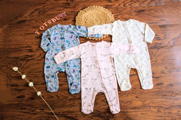 Cozy Dreams Baby Sleepsuit - Giraffe Print - 12-18 Month