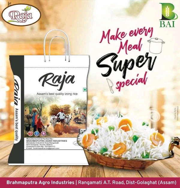 Raja Rice 5kg Bag