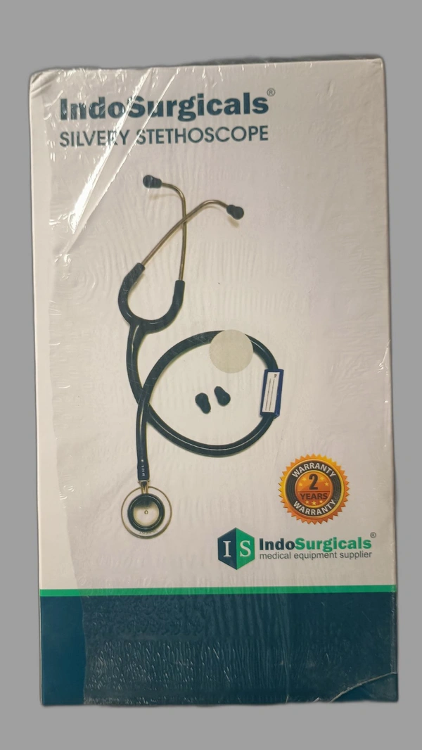Indo surgical Stethoscope  - Blue, 6 Inch