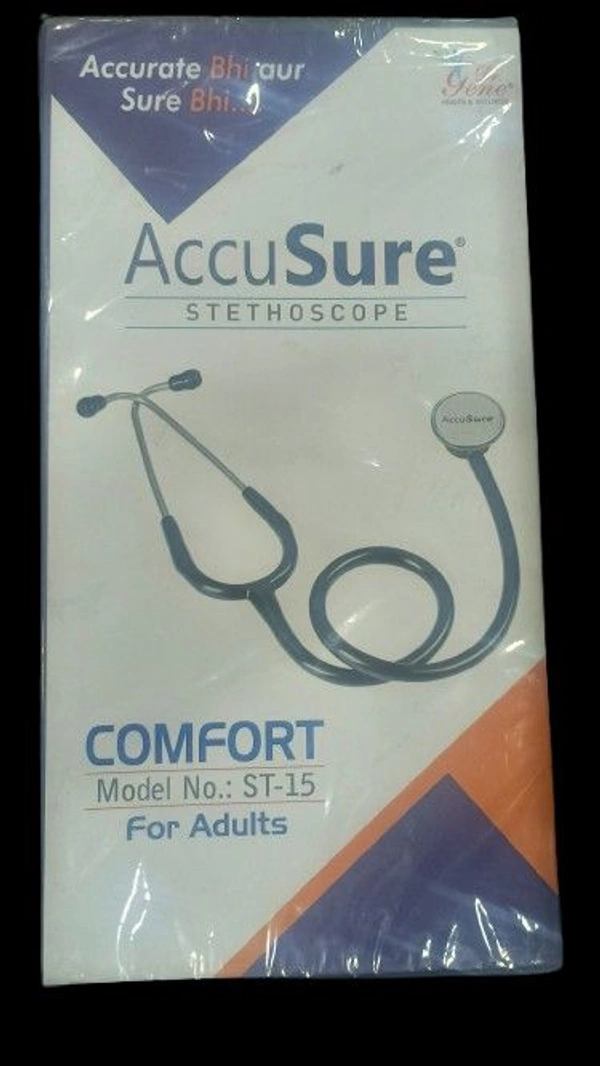 AccuSure Stethoscope  - White