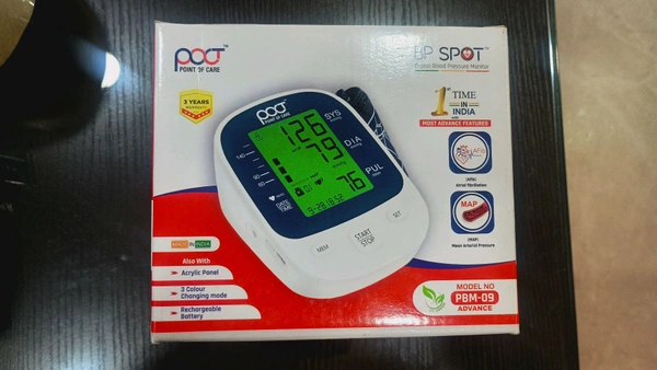 Poct Digital BP Machine  - Red