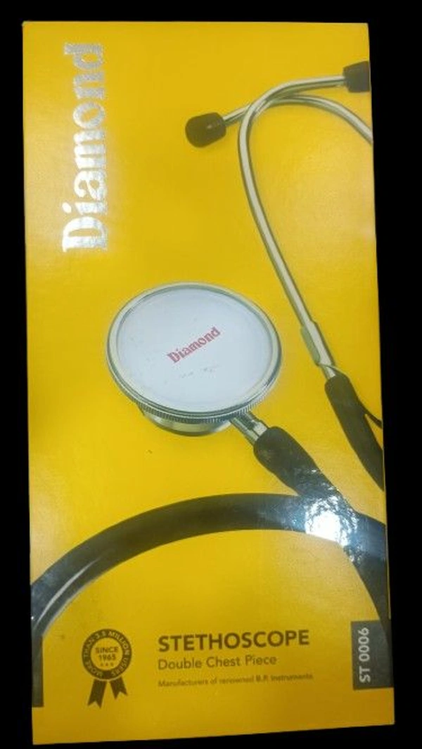 Diamond Stethoscope  - Black