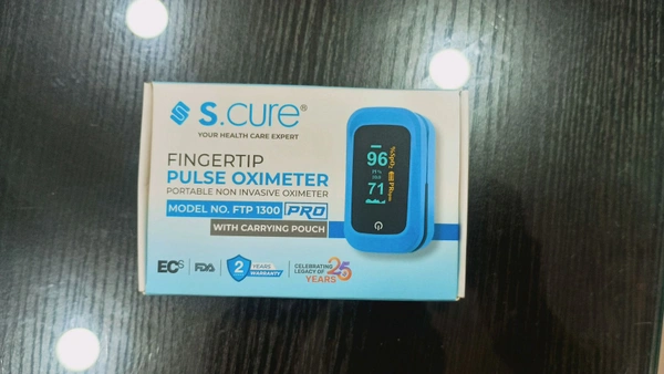 S.Cure Pulse Oximeter  - Blue