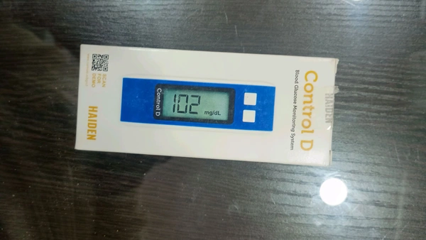 Control -D Blood Glucose  - Web Orange
