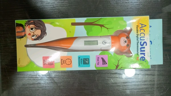 Accu Sure Digital Thermometer  - Web Orange