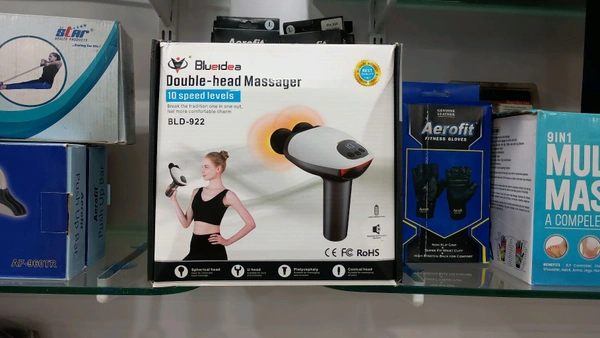 Double Head Massager  - Black
