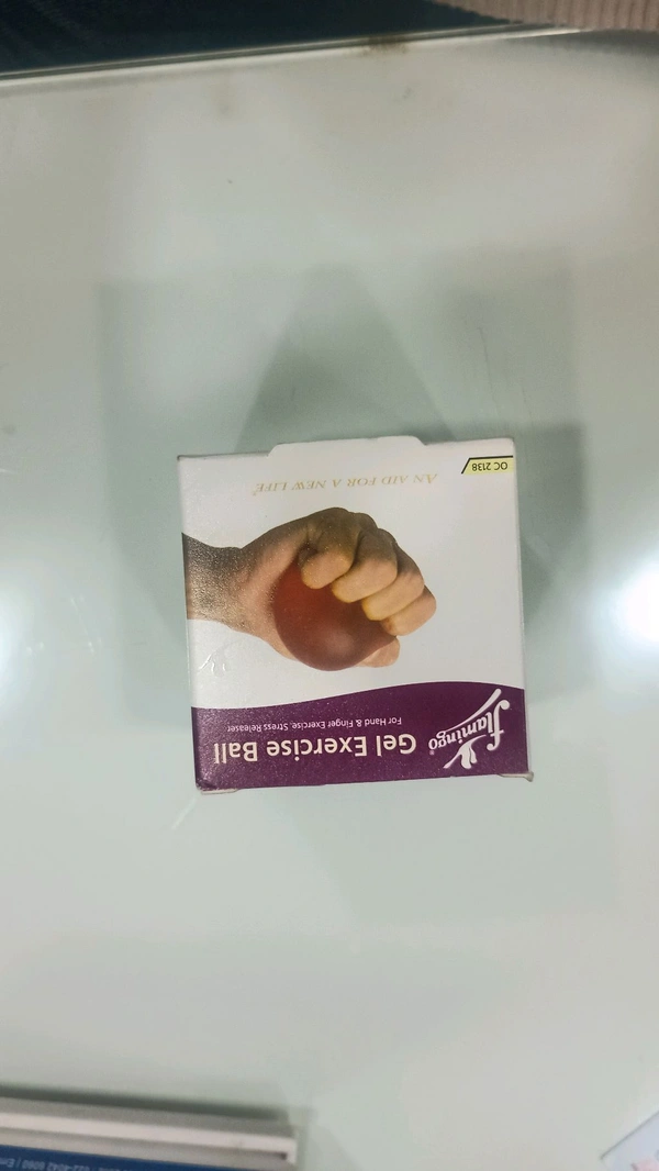 Gel Excercise Ball - Red