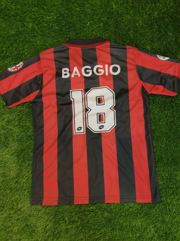 Ac Milan R Baggio Collar Embroidery  - L