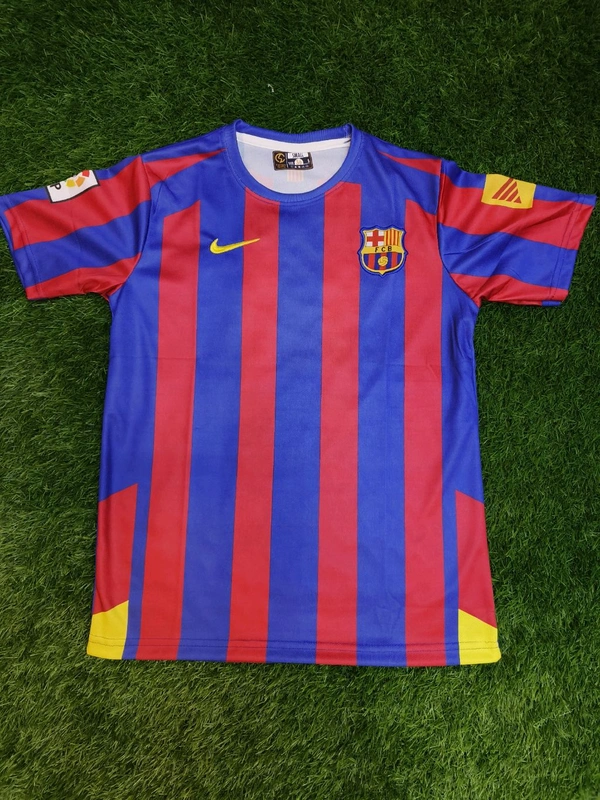Ronaldinho Barcelona Embroidery Jersey - L