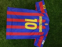 Ronaldinho Barcelona Embroidery Jersey - L