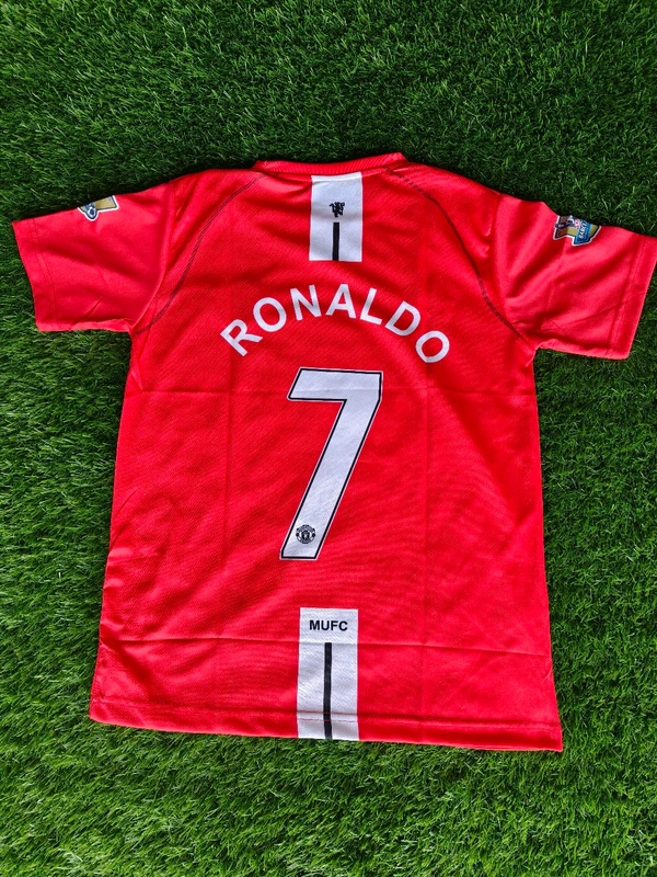 Cristiano Ronaldo Manchester United 2008 Final Embroidery  - M