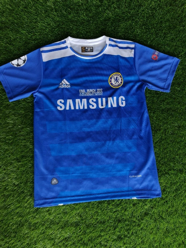 Drogba Chelsea 2012 Final Embroidery  - XXL