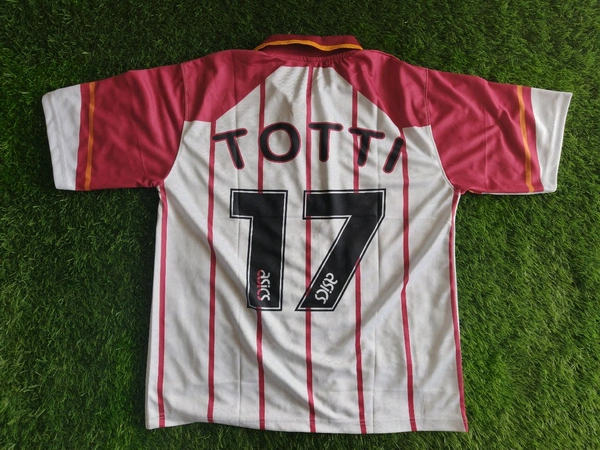 AS Roma Totti Five Sleeve Collar Embroidery  - S