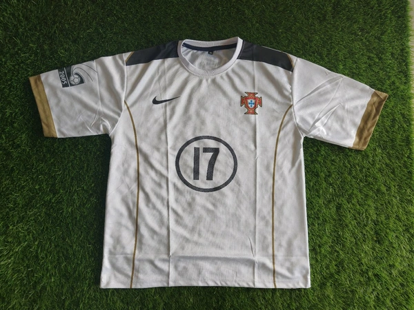 Cristiano Ronaldo Vintage Portugal 2005 Five Sleeve  - M