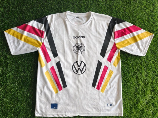 Beckenbauer Germany Five Sleeve Jersey - S