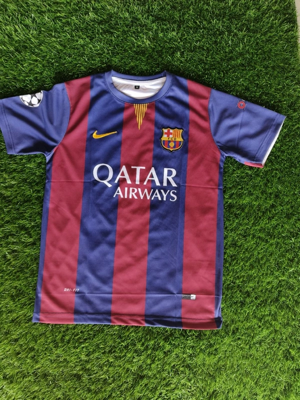 Lionel Messi Barcelona Embroidery Jersey - S
