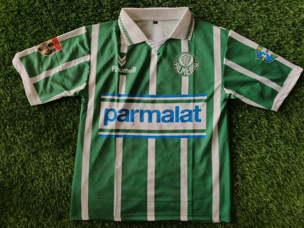 R.Carlos Palmeiras V-neck Collar Five Sleeve Jersey - M