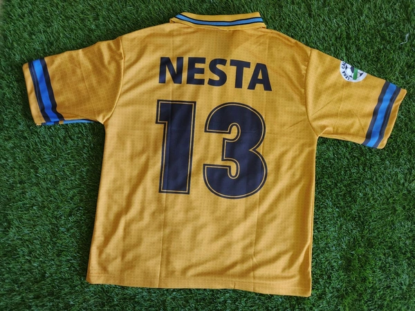 A.Nesta S.S LAZIO V-NECK COLLAR FIVE SLEEVE JERSEY - S