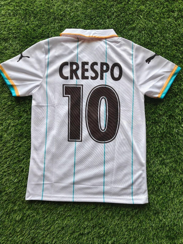 S.S Lazio Crespo V-neck Collar Jersey - XL