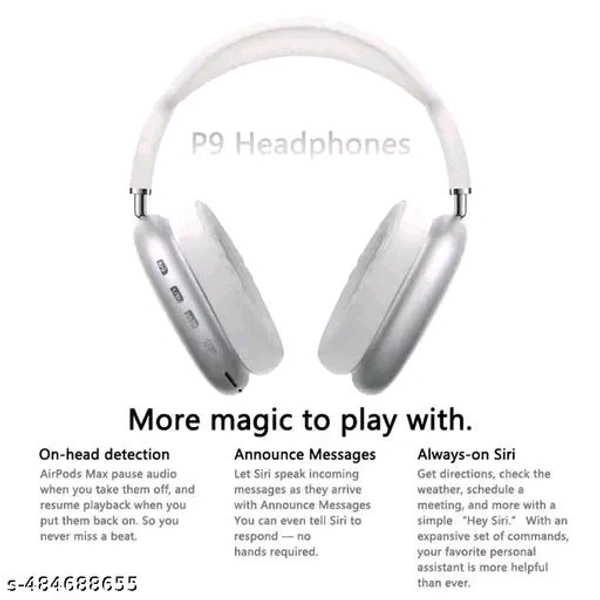 GadgetGrowe Experience True Audio Freedom with P9 Pro Max ANC Headphones