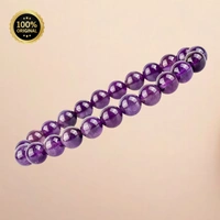 Wellness Amethyst Natural Stone Bracelet