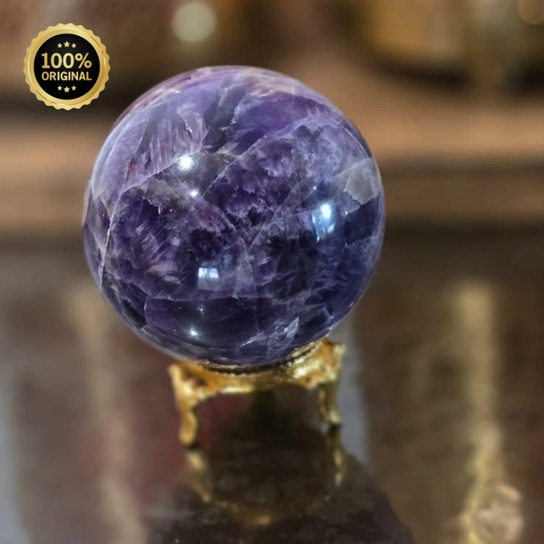 Amethyst Crystal Big Sphere - 200 gm
