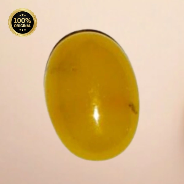 Yellow Agate Gemstone - 5 Pcs