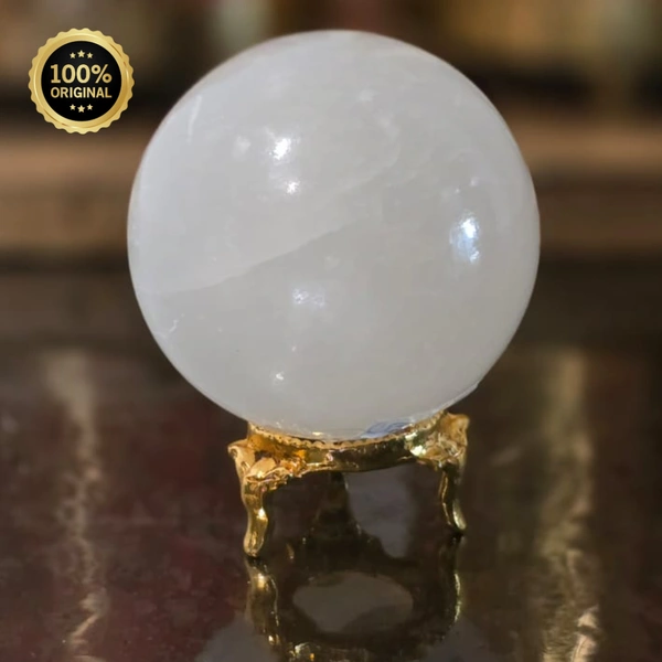 Natural Selenite Sphere - 200gm