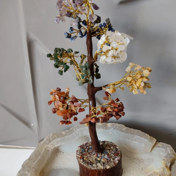 7 Chakra Natural Stone Tree - 5000 Beads