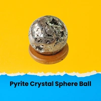 Pyrite Sparking Cluster Sphere Ball - 150-200gm