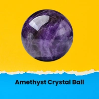 Amethyst Crystal Big Sphere - 200 gm