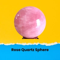 Rose Quartz Sphere/Ball - 500gm