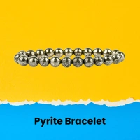 Pyrite Money Magnet Natural Stone Bracelet
