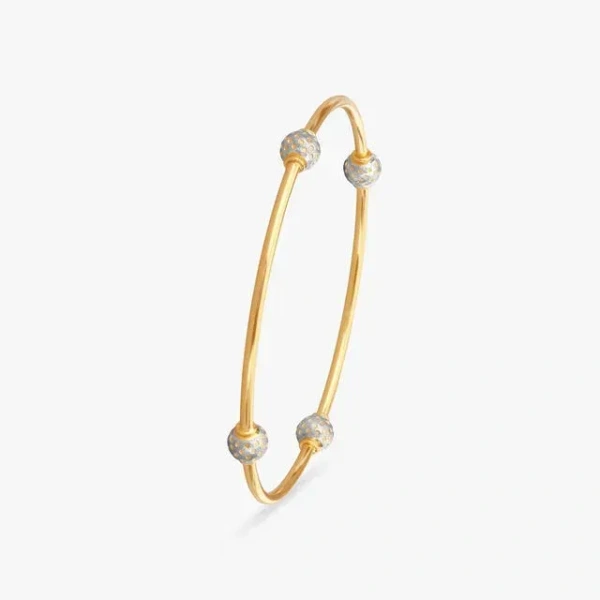 GOLD ROD BANGLES - 2.4 TO 2.8, GOLD