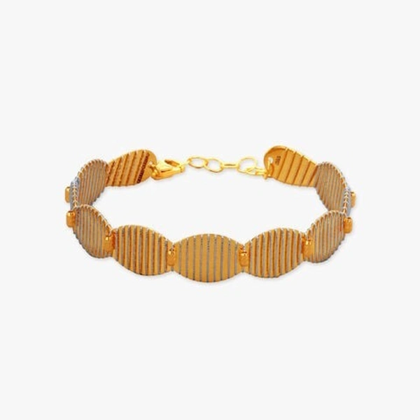 GOLD CUF BANGLE - 2.4 TO 2.8, YELLOW AND WHITE RHODIUM