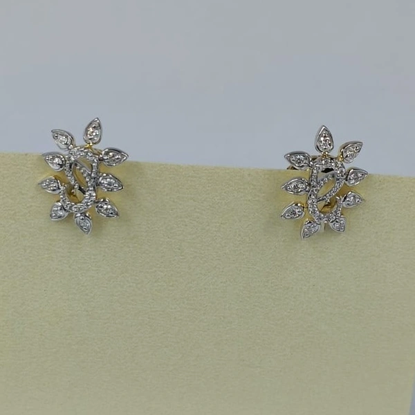 EARRING WITH 14 KARAT GOLD - 2.29, 0.24