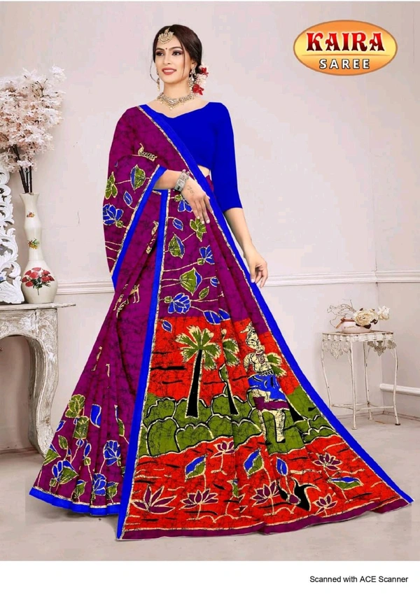 Batik Special Kaira, Cotton Saree